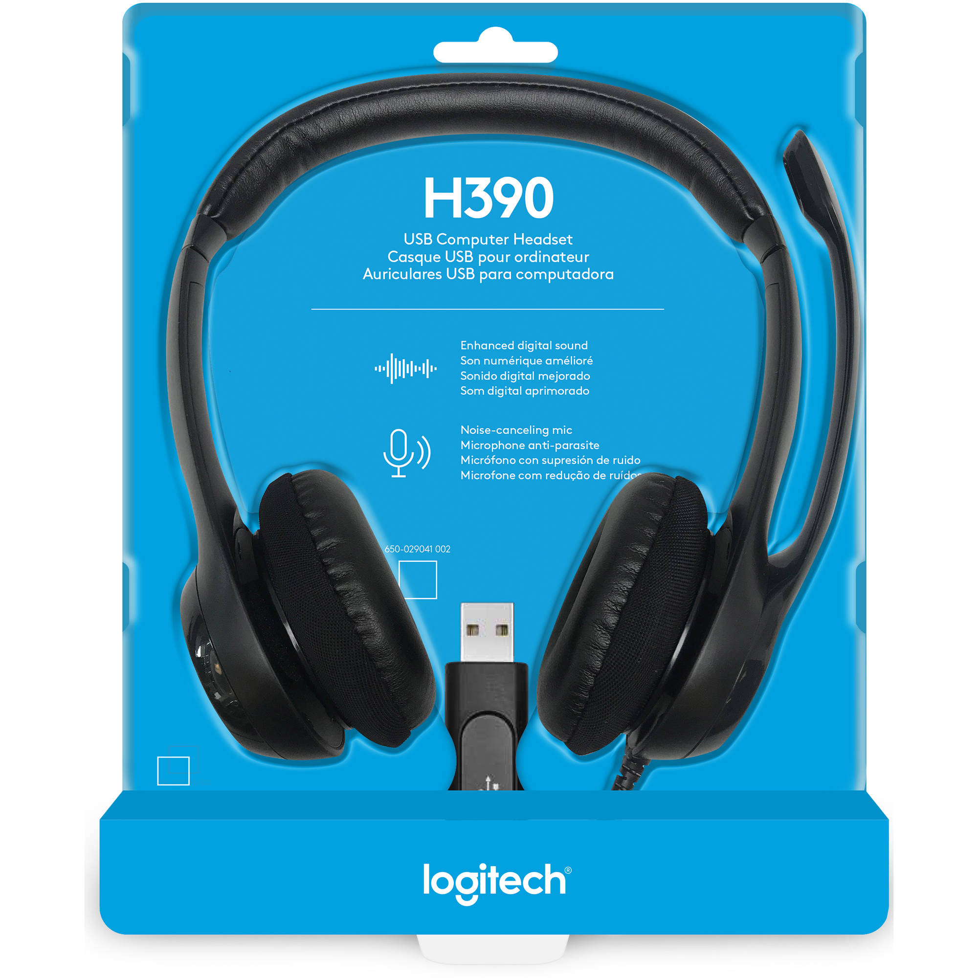 Logitech H390 Auricular USB con Cancelación en República Dominicana