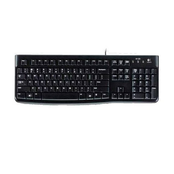 Logitech Teclado Alámbrico K120 Inglés