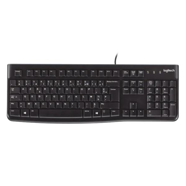 Logitech Teclado Alámbrico K120 Inglés en República Dominicana