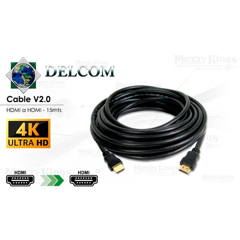Genérico Cable HDMI 4K 15 ft