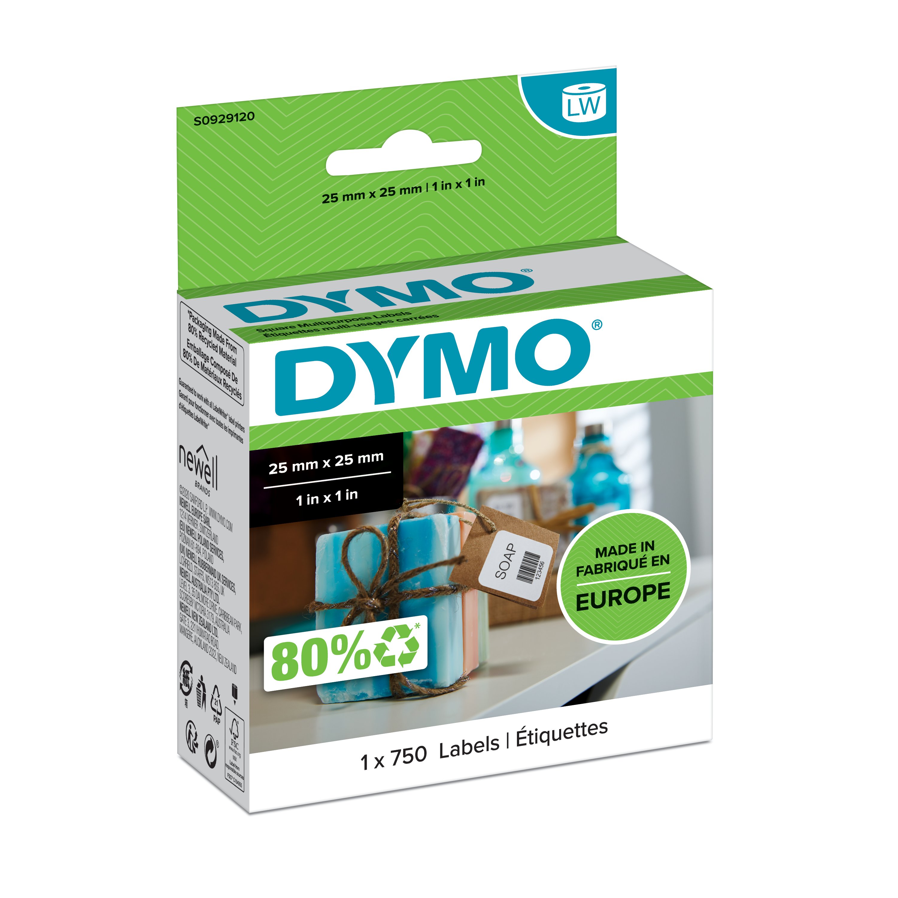 Etiquetas Genéricas para Dymo Modelo 141 en República Dominicana
