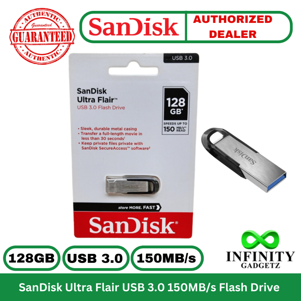 SanDisk Ultra Flair USB 128GB en República Dominicana