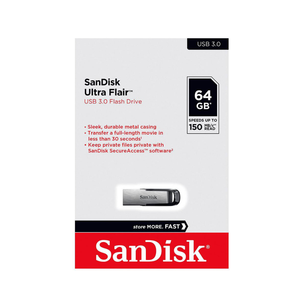 SanDisk Ultra Flair USB 3.0 64GB en República Dominicana