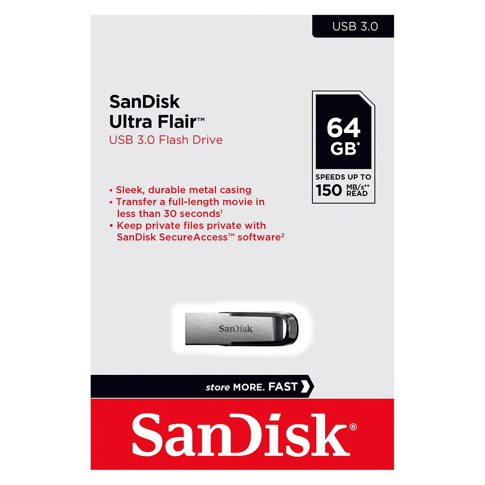 SanDisk Ultra Flair USB 3.0 64GB en República Dominicana