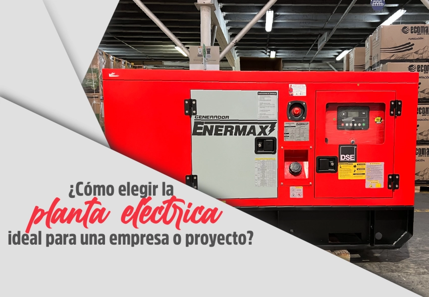 Planta eléctrica semi silenciosa 12 kW con transfer automático en República Dominicana