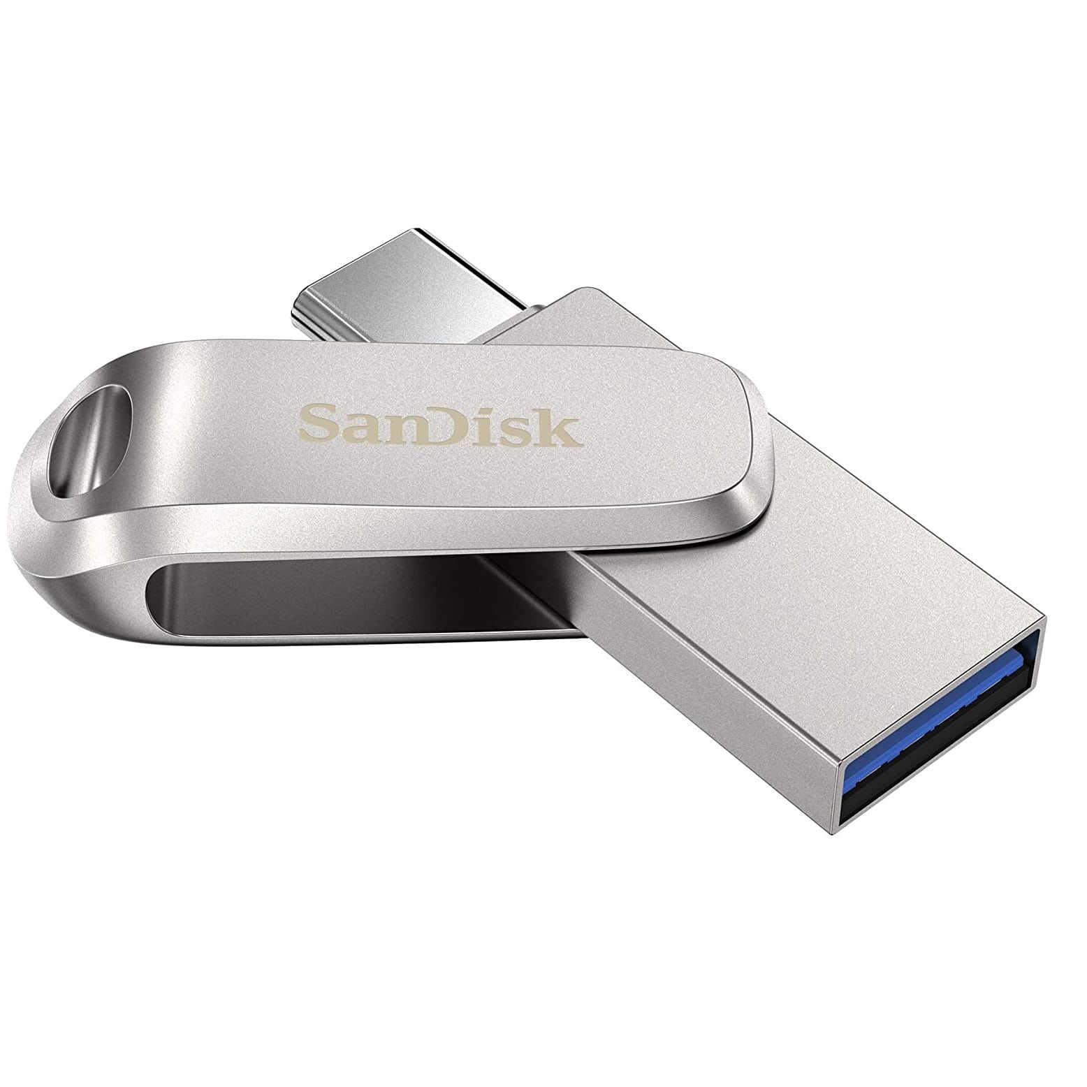 SanDisk Ultra Dual USB Pendrive 64GB Plata