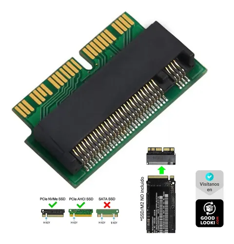 Adaptador Genérico SSD Mac a NVMe en República Dominicana