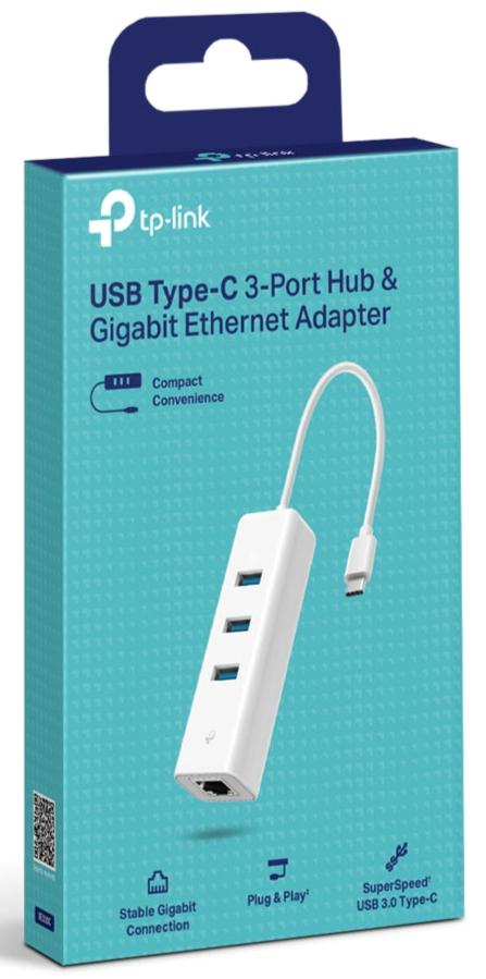 TP-Link Adaptador USB-C a Ethernet UE330C