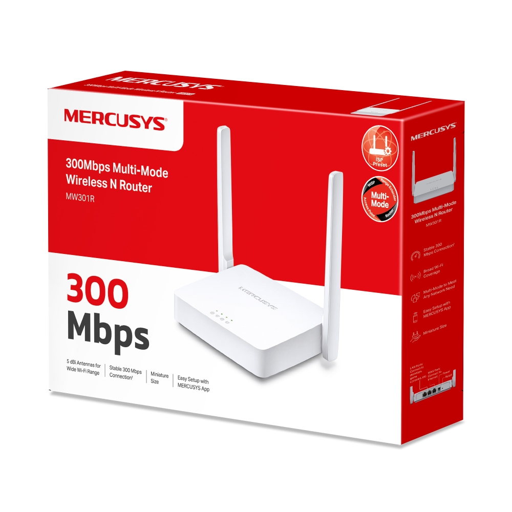 Mercusys WR301R Router Inalámbrico