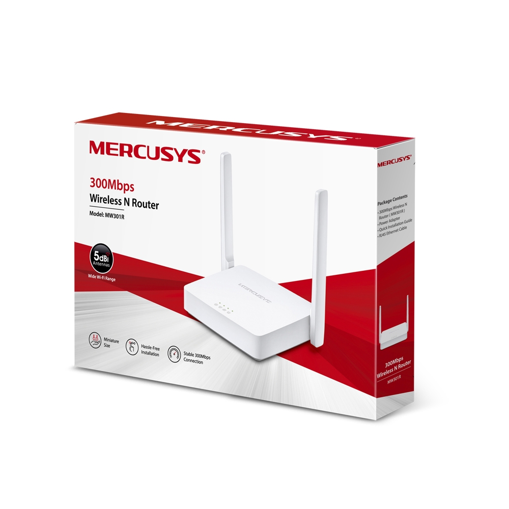Mercusys WR301R Router Inalámbrico en República Dominicana