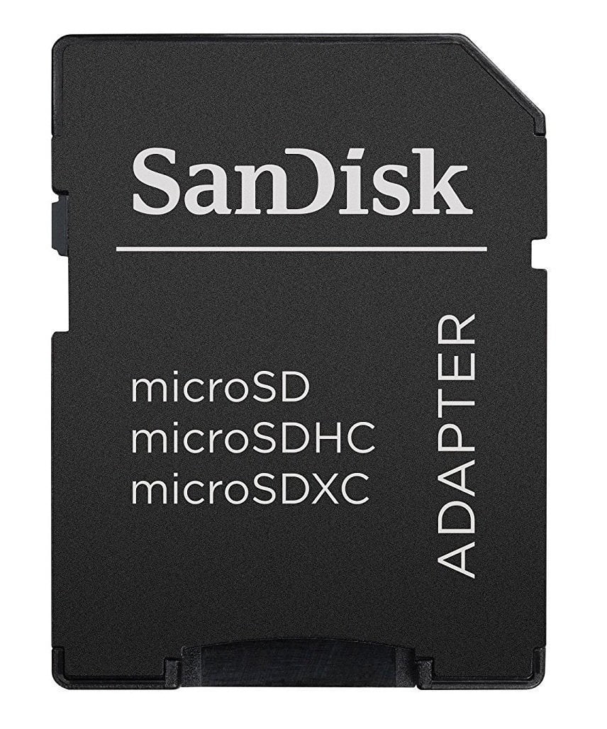 SanDisk Adaptador microSD a tarjeta SD