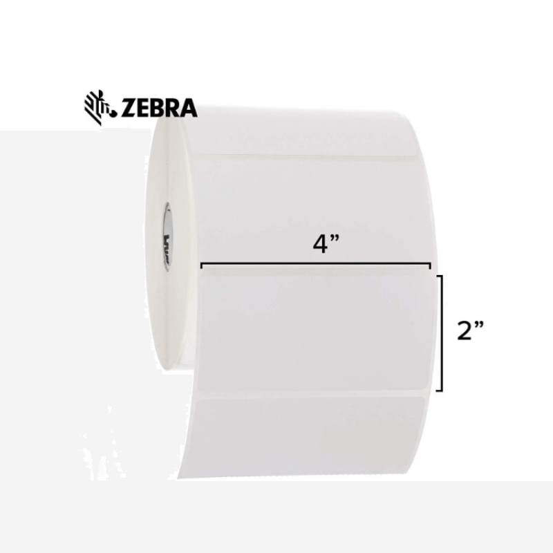 Zebra ZPerform 2000T Rollo Etiquetas 4x2 en República Dominicana