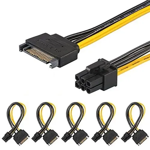 Genérico Adaptador PCI a SATA Modelo X6 en República Dominicana