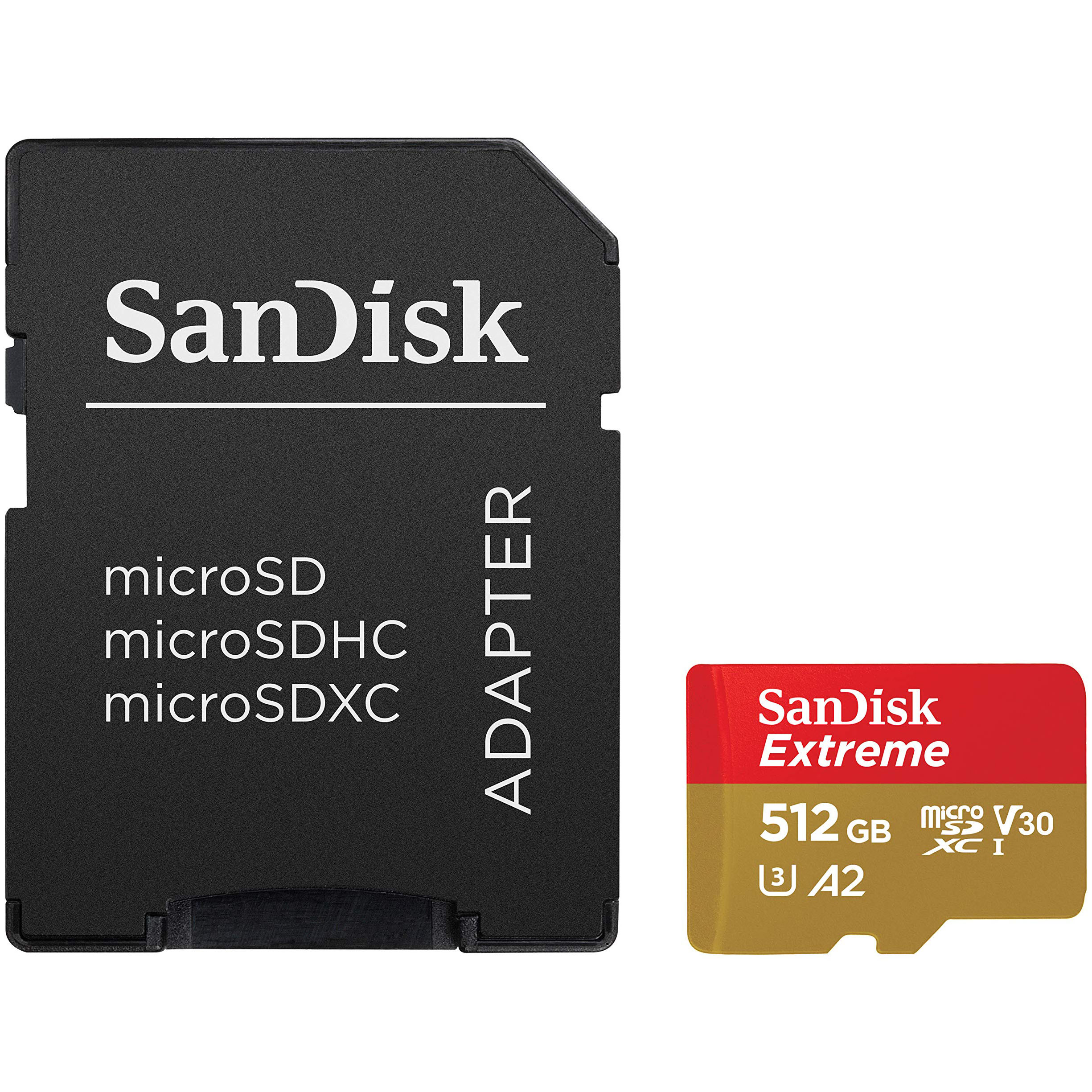 SanDisk microSD Extreme 512GB 190 MB/s