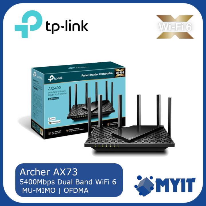TPLink Archer AX73 Router WiFi 6 AX5400 en República Dominicana