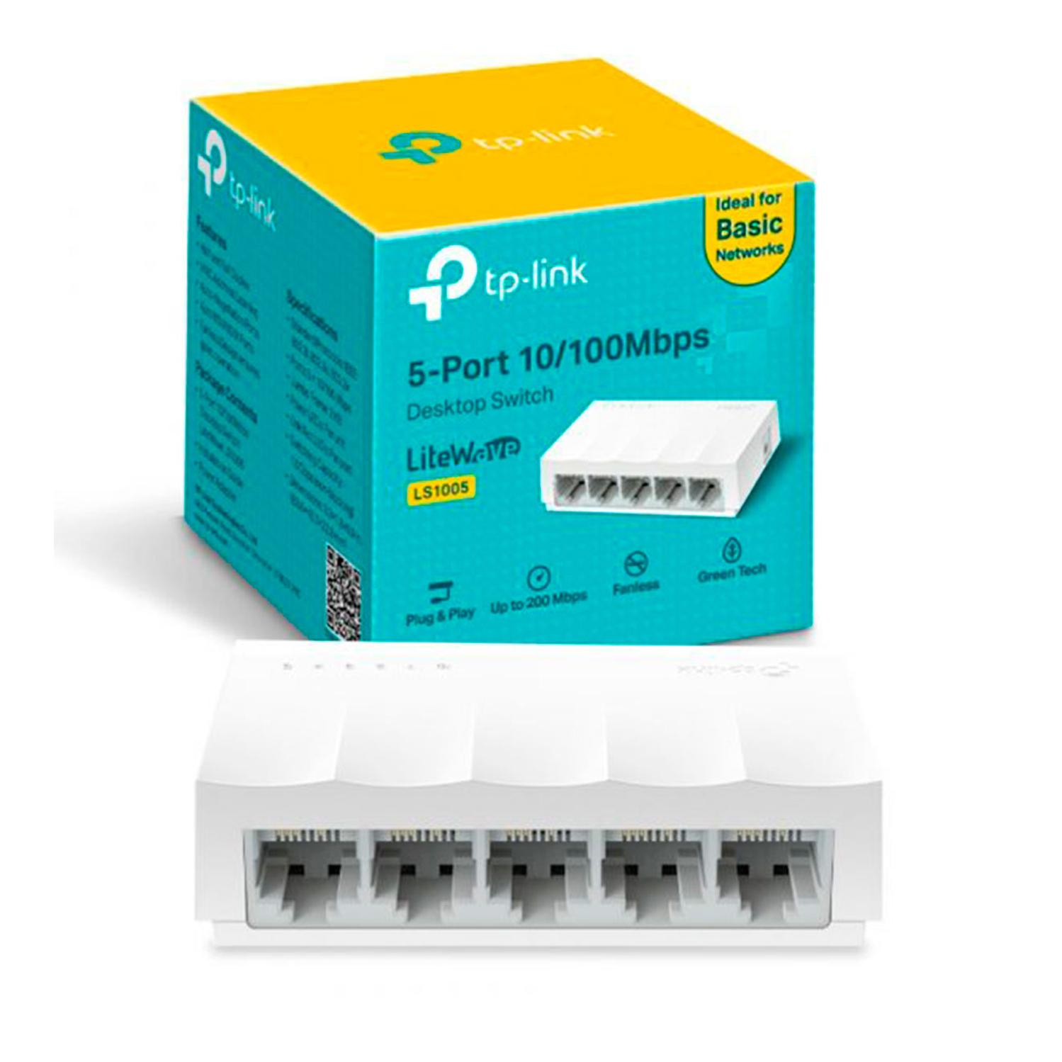 TPLink LS1005 Switch de Red 5 Puertos en República Dominicana