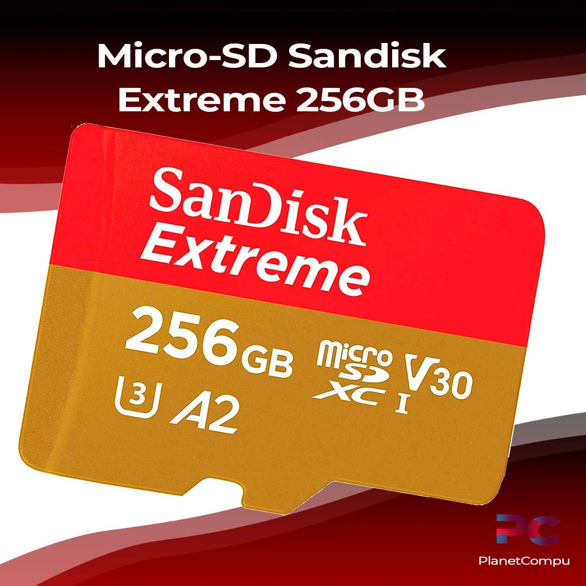 SanDisk microSD Extreme 256GB Velocidad 190MB/s