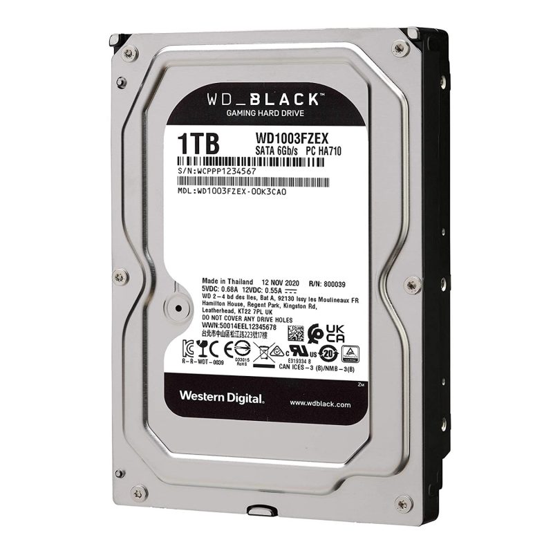 Western Digital Black Disco Duro 1TB