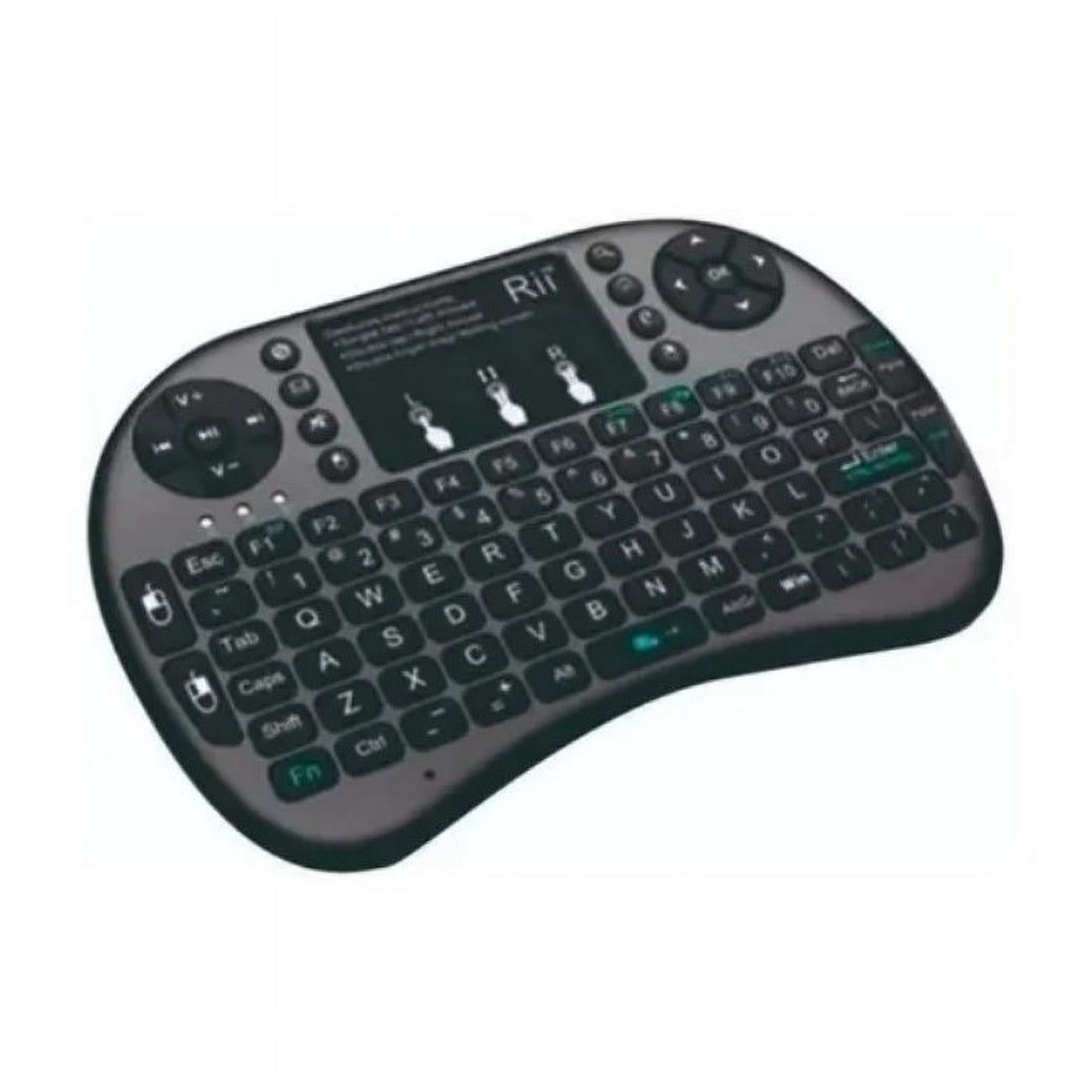 Airmouse Rii Mini Teclado Inalámbrico Touchpad