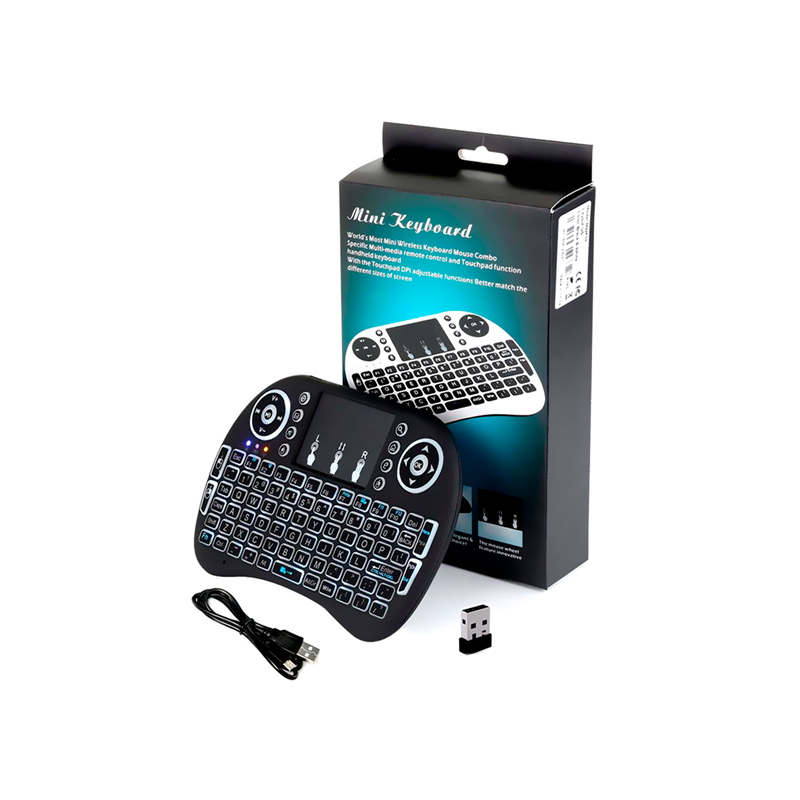 Airmouse Rii Mini Teclado Inalámbrico Touchpad en República Dominicana
