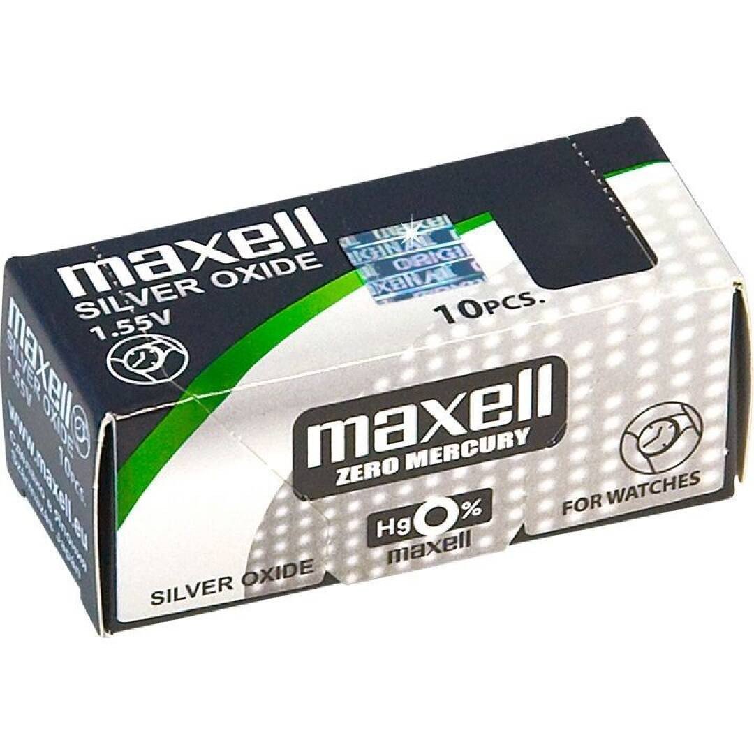 Maxell Caja para Pilas Óxido de Plata 377 en República Dominicana
