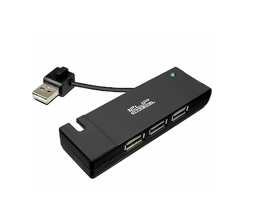 KLIPX NW211KLX07 Hub USB 4 puertos portátil