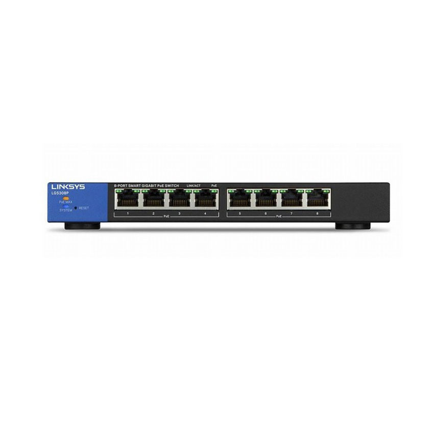 Linksys LGS308P Switch de 8 Puertos Gigabit en República Dominicana