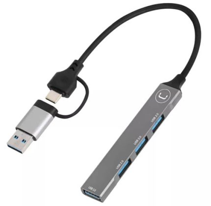 Unno Hub USB 2.0 de 4 Puertos
