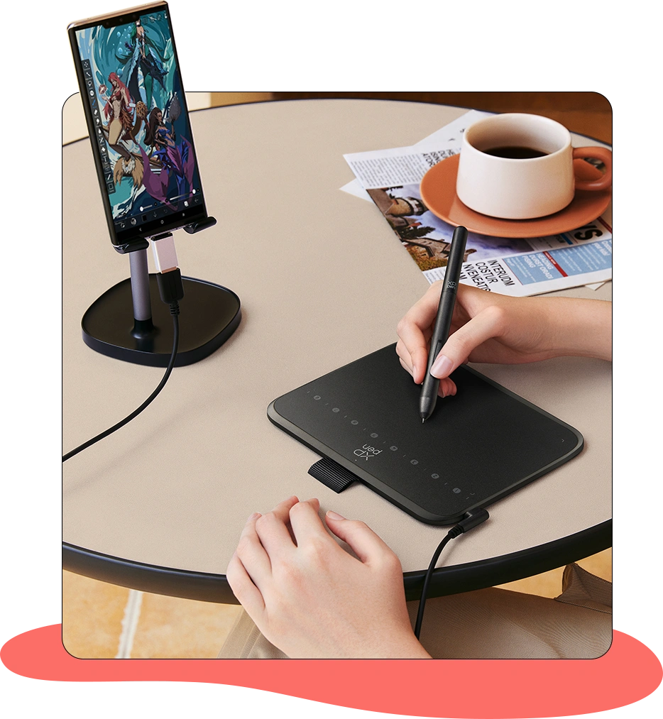 XPPen Funda para Tabletas Deco 640 M
