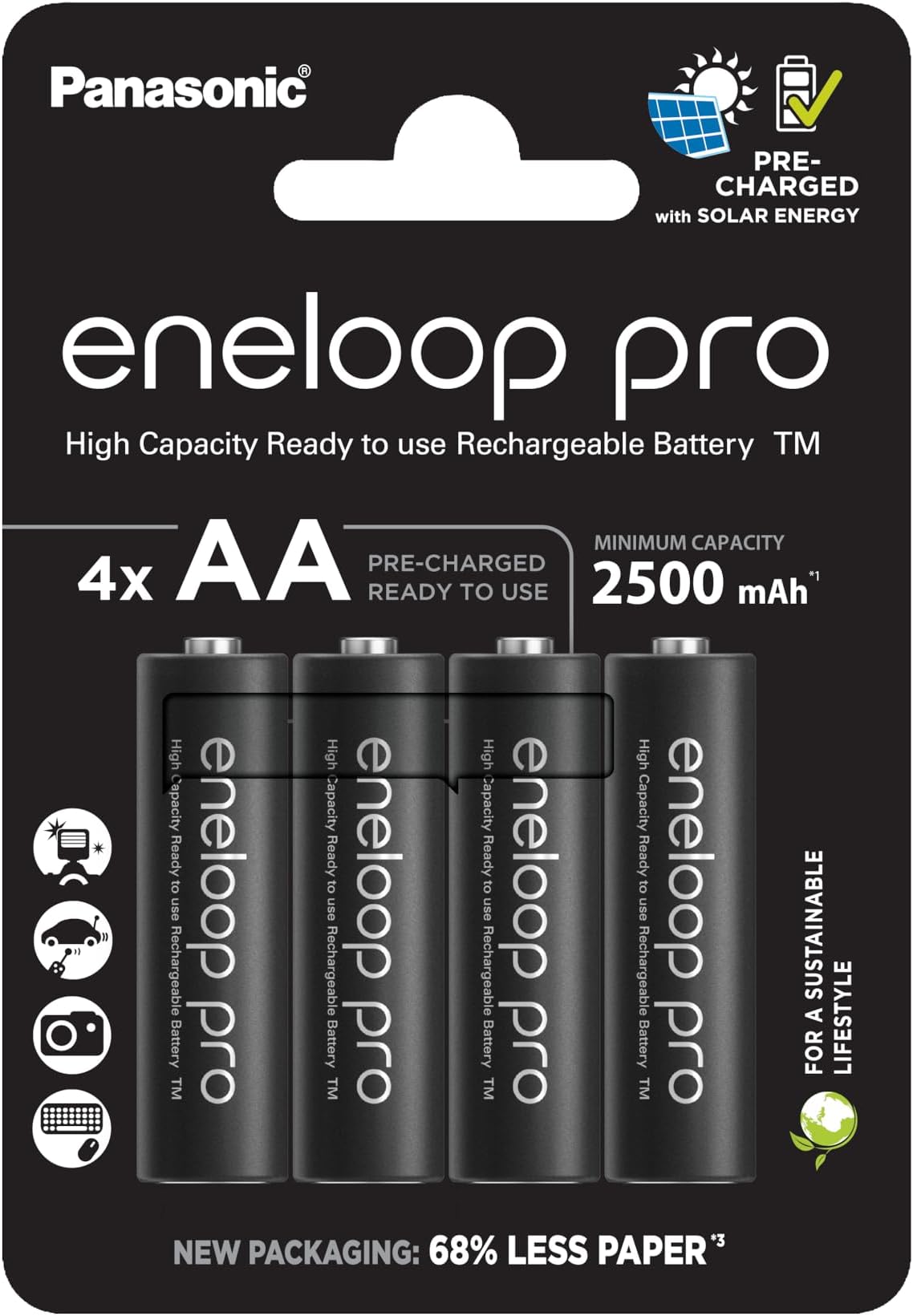 Eneloop Baterías Recargables AA en República Dominicana