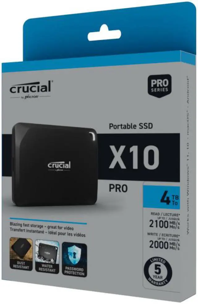 Crucial SSD Portátil X10 CT2000X10SSD9 en República Dominicana