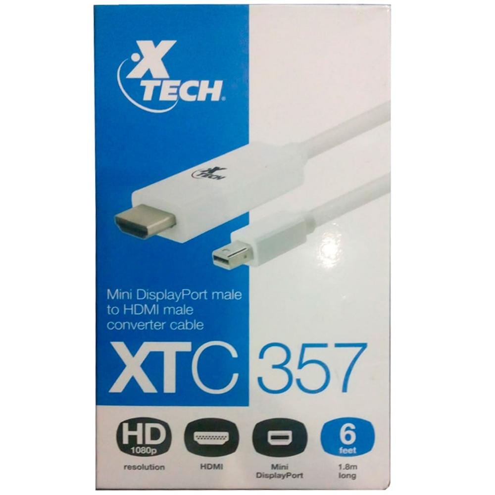 Xtech Cable Mini DisplayPort a HDMI XTC357 en República Dominicana