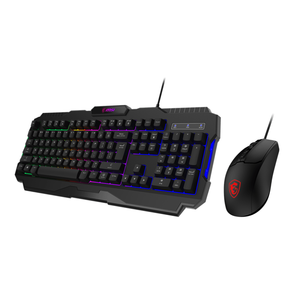 MSI Combo Teclado y Mouse Force GK100 en República Dominicana