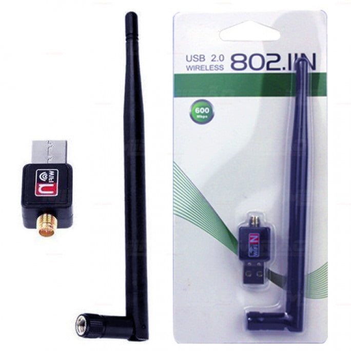 Adaptador USB WiFi UW02 150Mbps Antena en República Dominicana