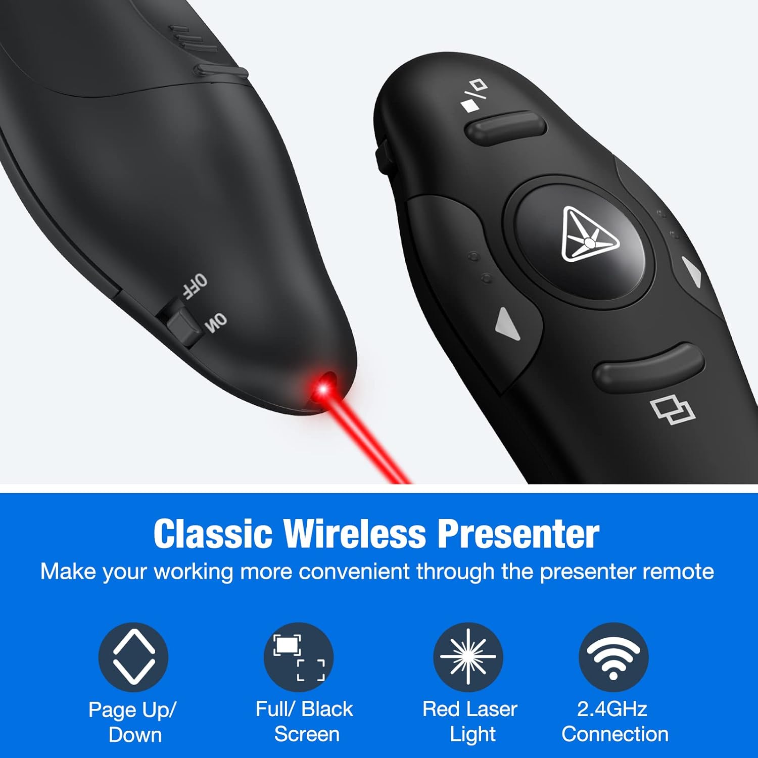 Logitech R400 Presentador Inalámbrico Láser en República Dominicana