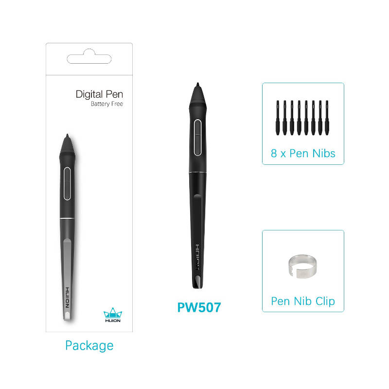 Huion Lápiz Digital Modelo PW507 en República Dominicana