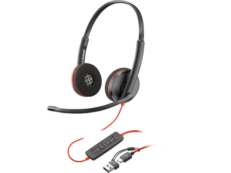 Poly Blackwire 3220 Audífono USB-C en República Dominicana