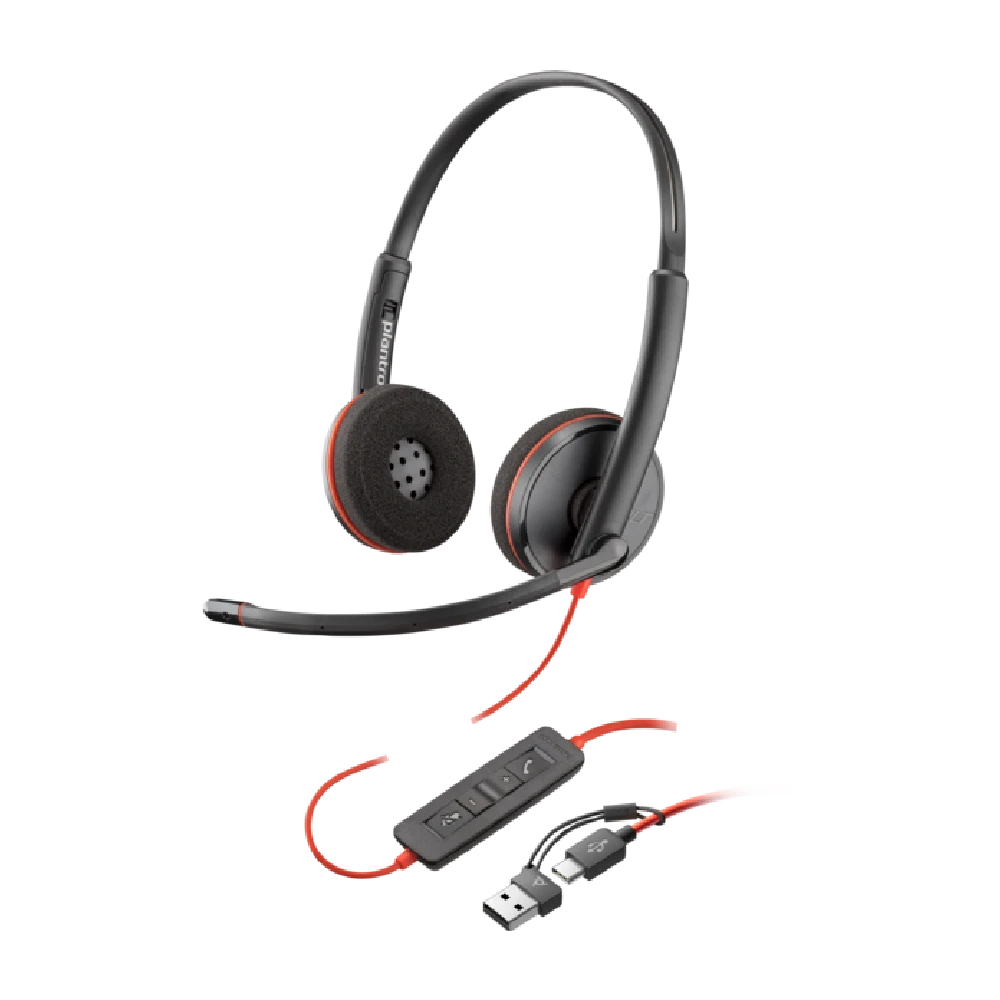 Poly Blackwire 3220 Audífono USB-C en República Dominicana
