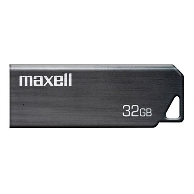 Maxell Pendrive Metal USB 3.2 32GB Plata en República Dominicana