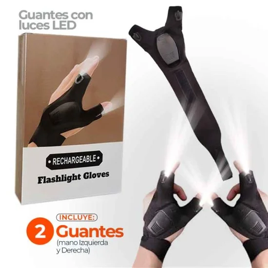 Guantes Iluminados Led Mecánicos Plomería Me en República Dominicana