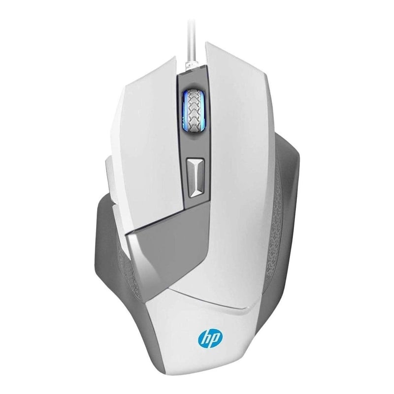 HP Mouse RGB Blanco Modelo Básico en República Dominicana