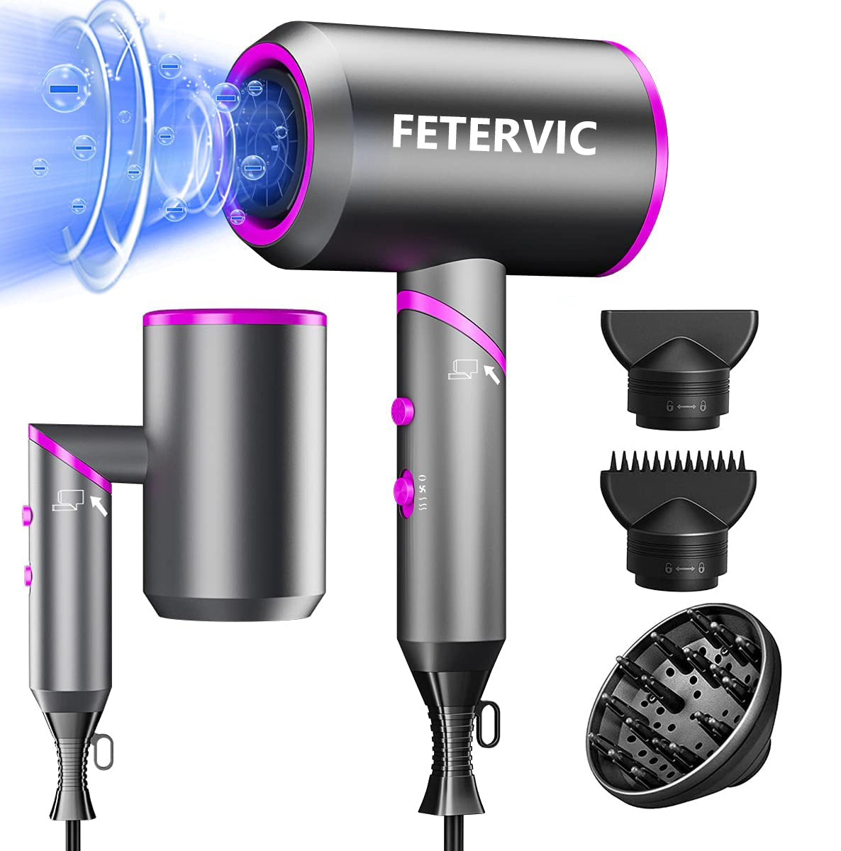 Secador de Pelo FETERVIC Fashion Moderno