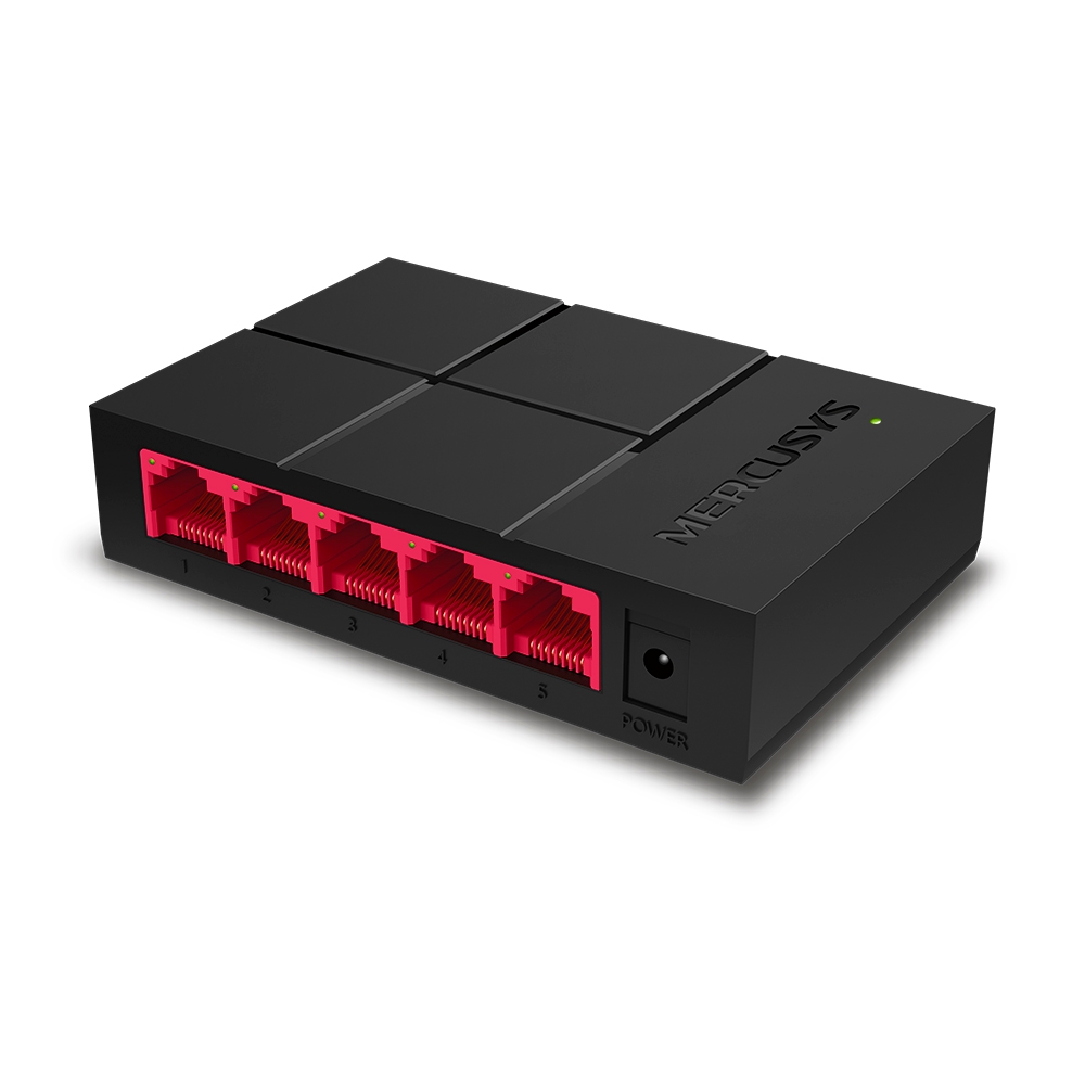 Mercusys MS105G Switch Gigabit 5 Puertos en República Dominicana