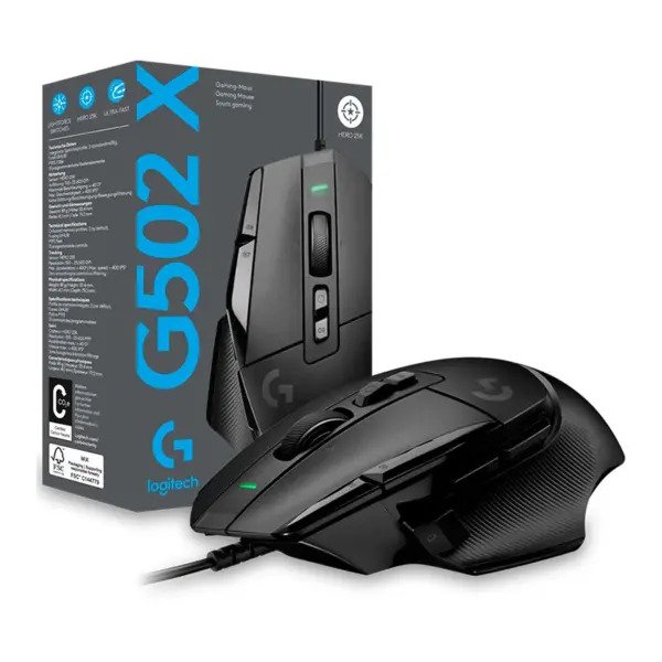 Logitech G502 X Mouse Gamer Alámbrico en República Dominicana