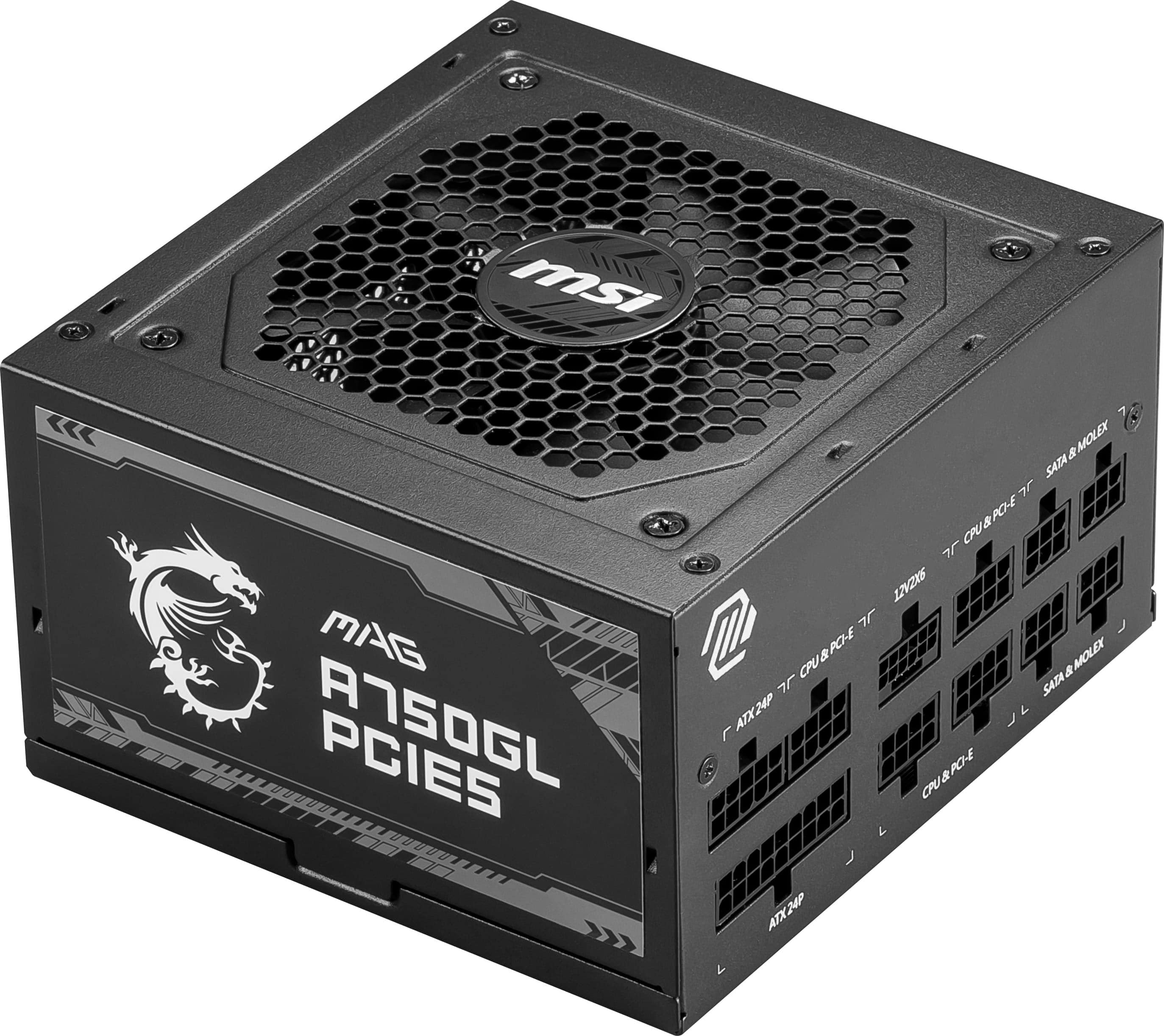 MSI Fuente Poder Mag A750GL 750W PCIe5 en República Dominicana