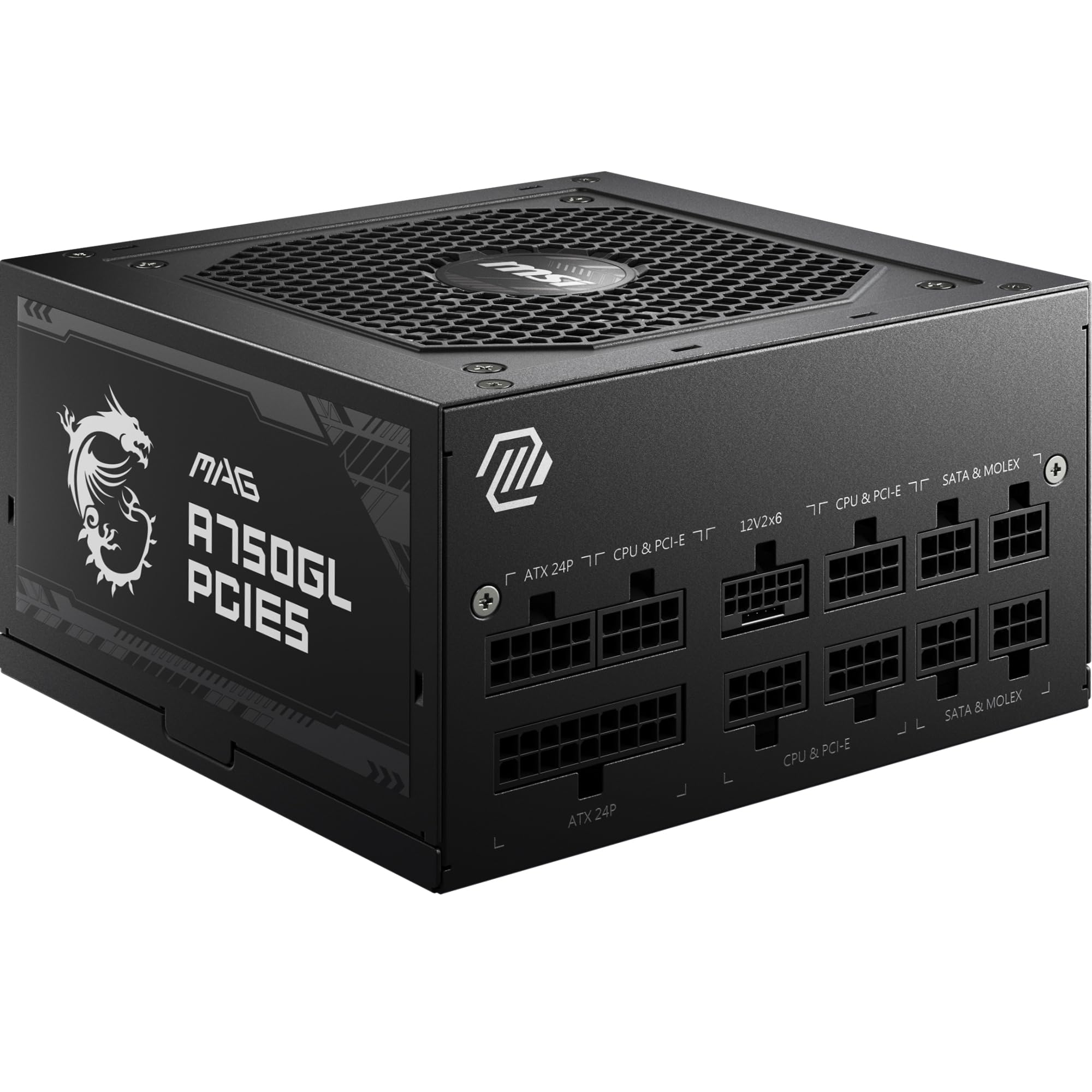 MSI Fuente Poder Mag A750GL 750W PCIe5 en República Dominicana
