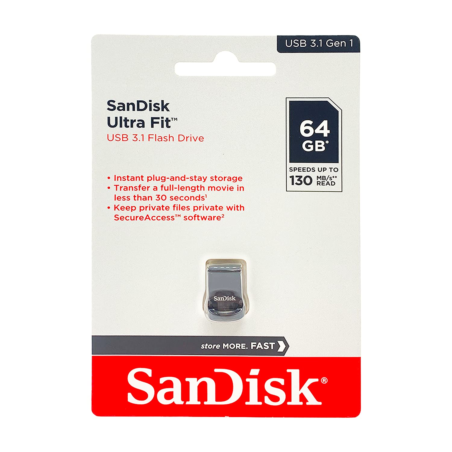 SanDisk Ultra Fit USB 64GB 300MB/s