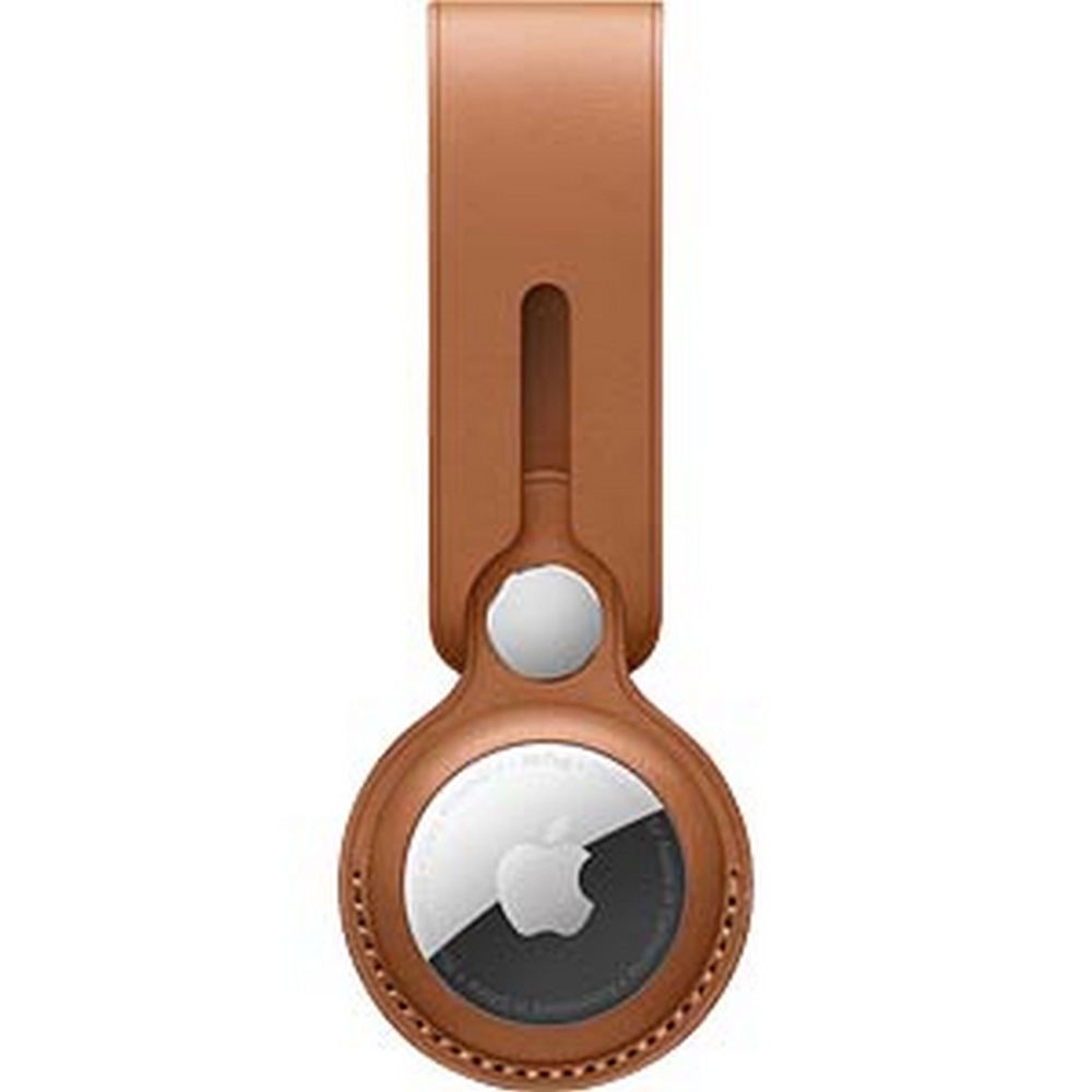Apple AirTag Correa de Cuero Baltic Blue