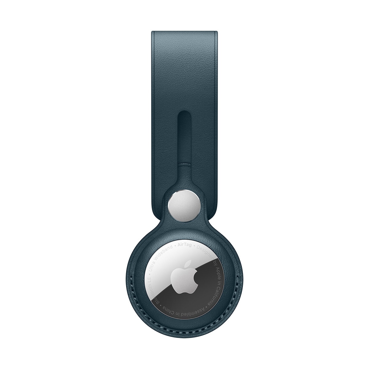 Apple AirTag Correa de Cuero Baltic Blue en República Dominicana