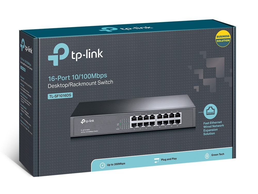 TPLink TLSG1016D Switch de 16 Puertos